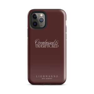 „Overdressed & Underfucked“ Smartphone Hülle
